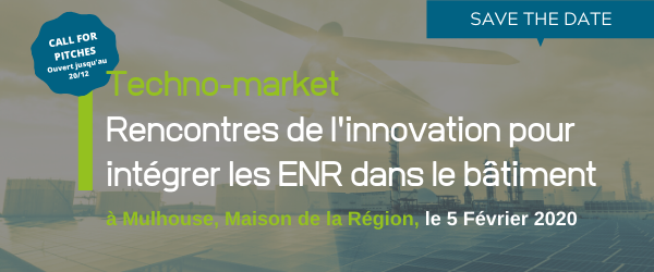 Techno-Market | Rencontres de l'innovation pour intégrer les ENR dans le bâtiment